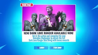 How To Unlock Free Dark Love Ranger Skin 500 V-Bucks Valentines Day Challenges