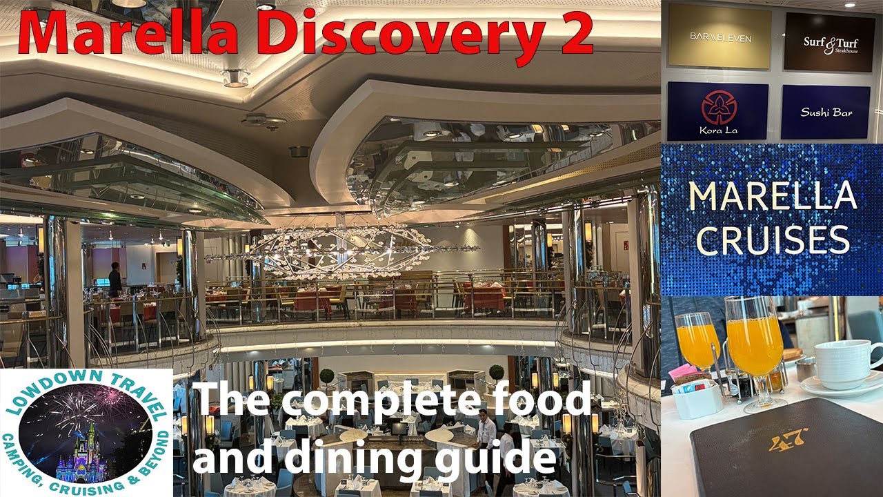 Marella Discovery 2 Все варианты питания на борту!