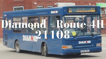 Diamond | Route 4H - Dennis Dart SLF, Plaxton Mini Pointer [21108]