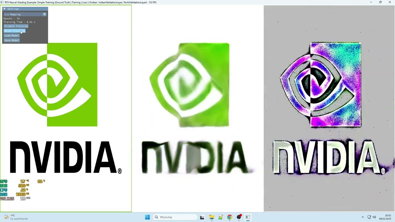 NVIDIA RTX Neural Shaders Tech Demo