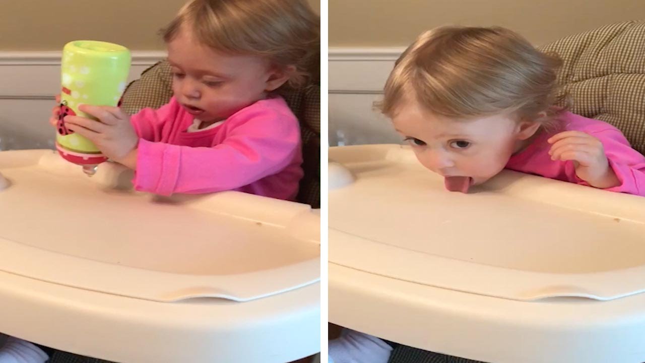 Toddler Drinks Water Like A Dog YouTube