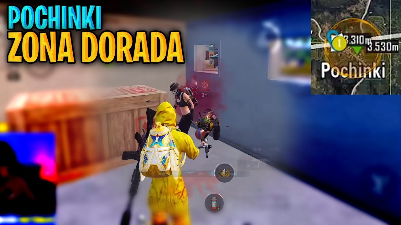 ¡POCHINKI CON ZONA DORADA ES UNA LOCURA EN PUBG MOBILE!