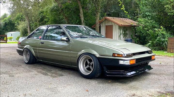 New project. dream AE86 Trueno build begins. takin...