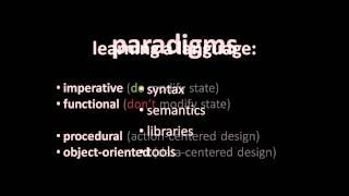 Programming Languages - (part 5 of 7)