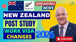 New Zealand Post Study Work Visa Changes 2026 | New Graduate Visa Explained
