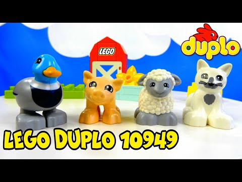 LEGO DUPLO 10949 Farm Animal Care. ЛЕГО Дупло 10949 Уход за животными на ферме. Строим из ЛЕГО Дупло