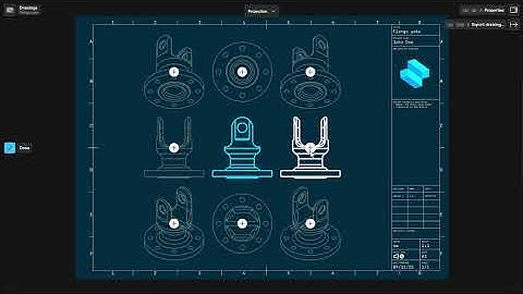 Shapr3D Manual - Add views to drawings | 2D Drawings
