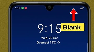 Status icons not Showing in Android | wifi | Network | Battery 