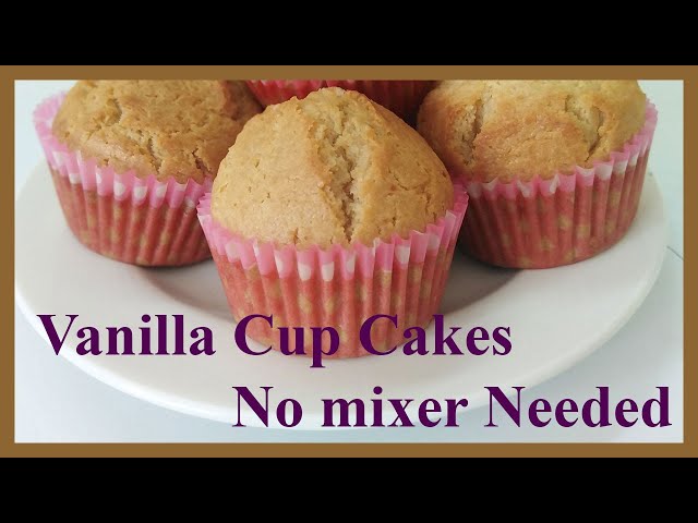 Easy Vanilla Cupcake Recipe — Sister With A Mixer