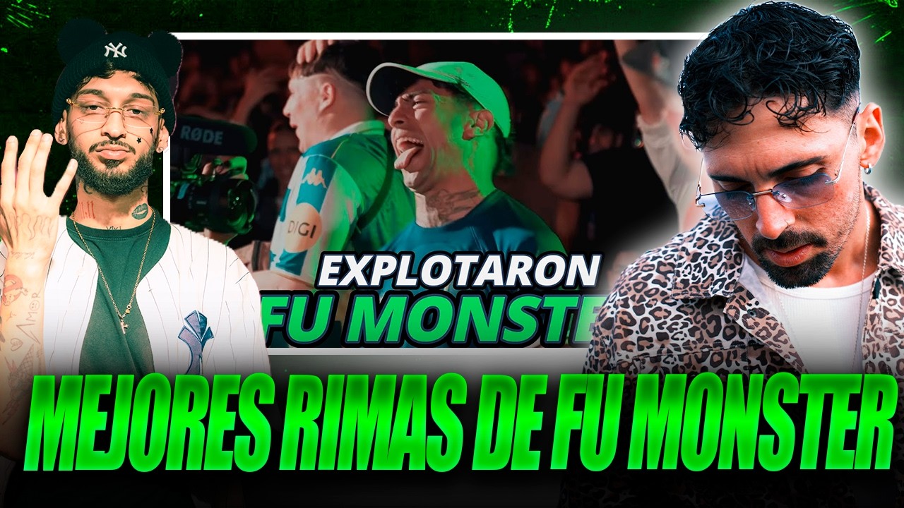 TEOREMA , KODIGO ,SWEET PAIN , BÉLICO , ZASKO , FABIUKI...🔥✨💎 LAS MEJORES RIMAS DE FU MONSTER 🔥✨💎