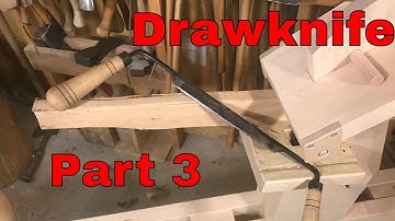 Forging a drawknife - part three - making handles