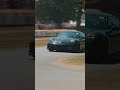 Dark Supercar vs. Porsche: Speed Through the Festival Course #shorts