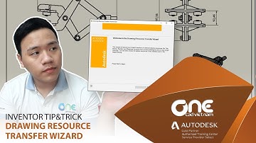 OneCADVN | Inventor Professional Tip&Trick | Drawing Resource Transfer Wizard