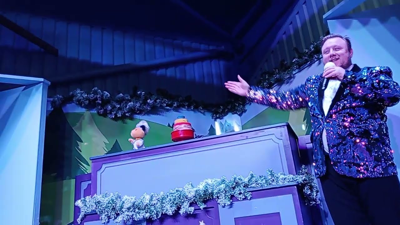 Sootys christmas bakeoff Show.  Crealy Theme Park 2024