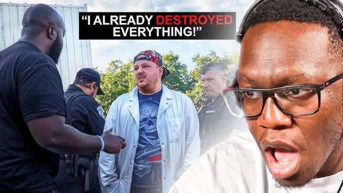 Deji Reacts To Sex Offender Deletes His 1TB CP Stash Infront Of  