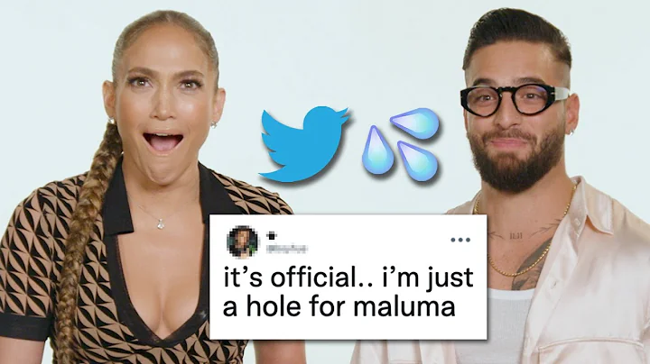 Jennifer Lopez And Maluma Read Thirst Tweets