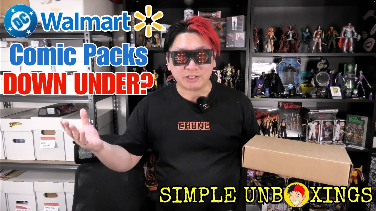 A Modern Toy, A Vintage Toy & Some Walmart Comic Packs | Simple Unboxings