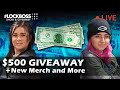 New exclusive merch and more  5 500 giveaway  lockboss show  giveaway