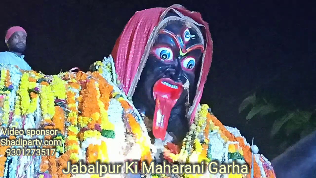 जबलपुर की सबसे ऊंची काली माता के अंतिम दर्शन I जबलपुर की महारानी कछपुरा I नगर काली माता चल समारोह I