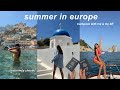 Backpacking through greece italy  france  the final study abroad vlog