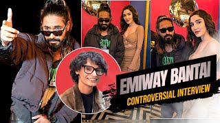 Emiway Bantai Controversial Interview On Divine As No1Rapper, Salman Khan, Shahrukh Khan Inspiration