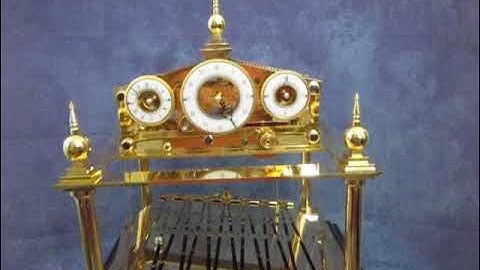 Congreve Clock Working Well After Clean, Overhaul & Adjustment.