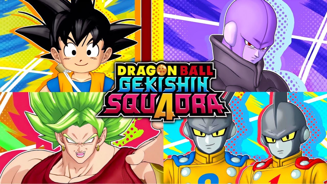 Dragon Ball Gekishin Squadra - All Characters Gameplay Showcase (4K 60FPS)