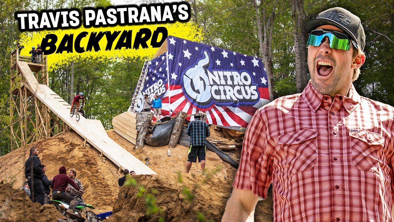 The Ultimate Tour Of Travis Pastrana’s Backyard - Pastranaland