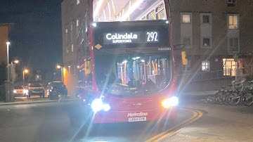 Last Week: Metroline Volvo B5LH Wright Gemini 3 VWH2052 LK62 EHW Route 292