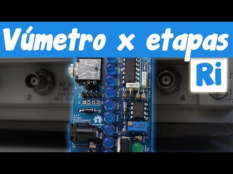 VÚMETRO LED con LM3915 por etapas