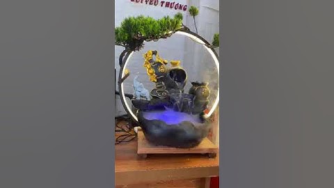 Thác Khói Trầm hương Hồ Lô lớn - Quà Tặng ý nghĩa dịp tết