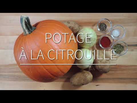 Vidéo: Soupe Crémeuse à La Citrouille 