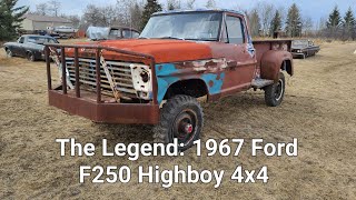 THE LEGEND 1967 FORD F250 HIGHBOY 4X4