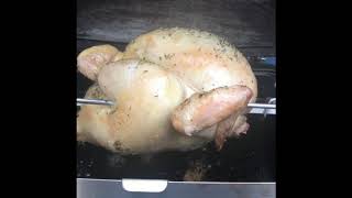 Weber Q Rotisserie (Q2200) Roast Chicken