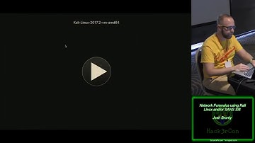Network Forensics using Kali Linux andor SANS Sift