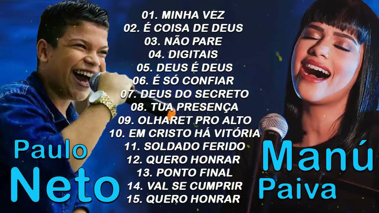 Manú Paiva - LIVE #EmCasa e Cante #Comigo - Melhores Musicas Gospel 2020 