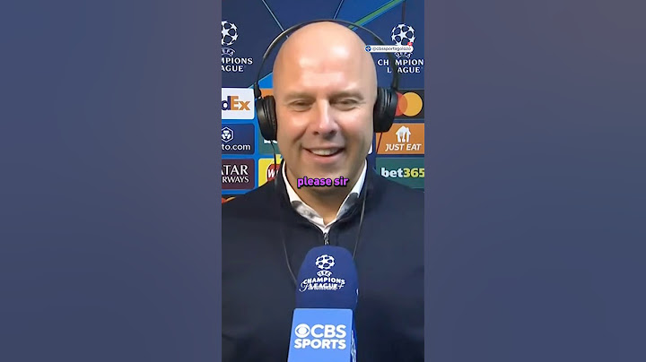 Micah really said “toodle-oo” to Liverpool manager Arne Slot 🤣