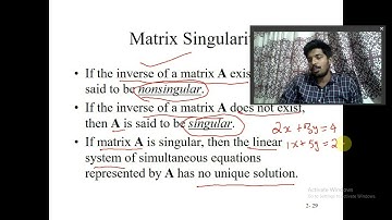 GATE MATHEMATICS : CLASS 3 :- Linear Algebra