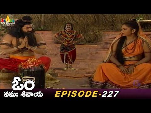 Madhasrudu Born Between Sukanya backslashu0026 Chyavana Rishi | Episode 227 | Om Namah Shivaya Telugu Serial - SRIBALAJIMOVIES