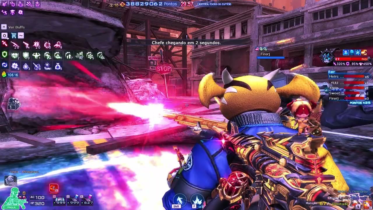 Icy Abyss 100% Critical Damage in Zombie Mode - CF