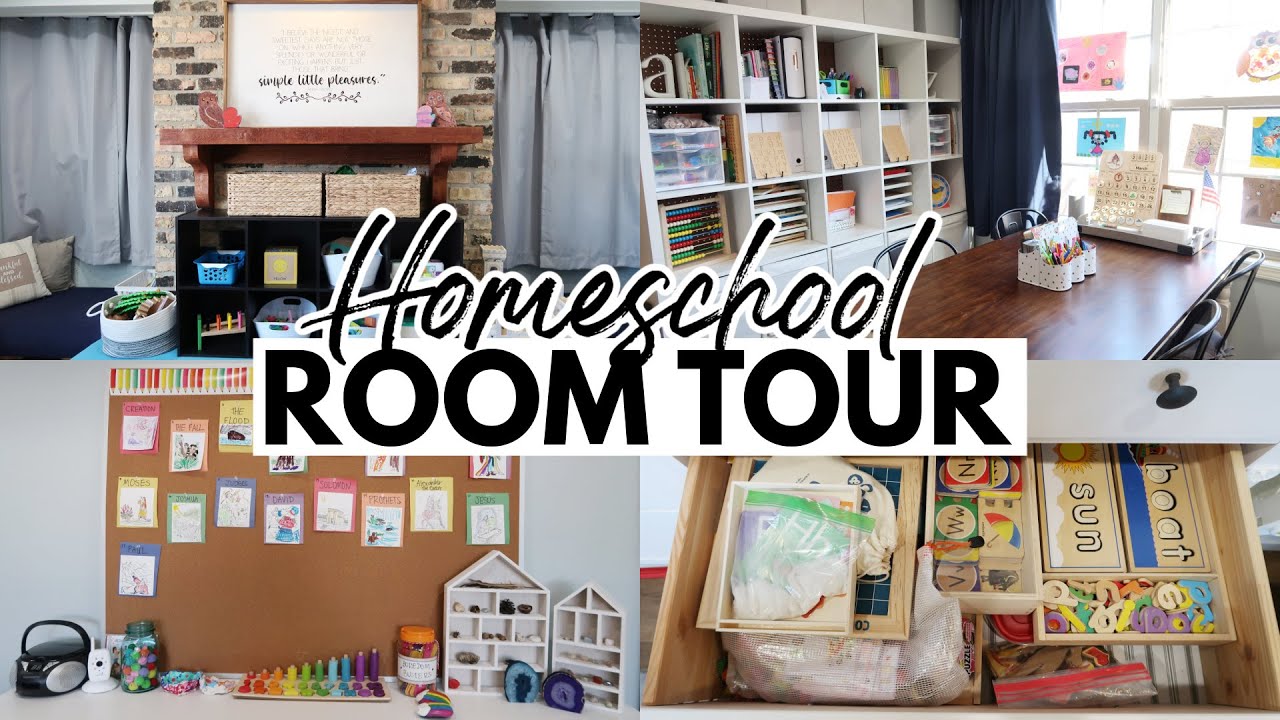 Unique Homeschool Organization Ideas for Small Spaces - This Simple Balance