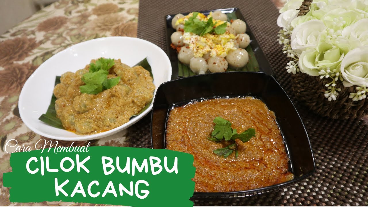 Cara Membuat Cilok Bumbu Kacang 