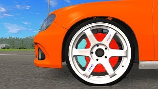 ЧТО БУДЕТ ЕСЛИ ПЕРЕГРЕТЬ ТОРМОЗА ? - BEAMNG DRIVE