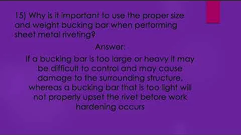 FAA Oral Questions: Airframe