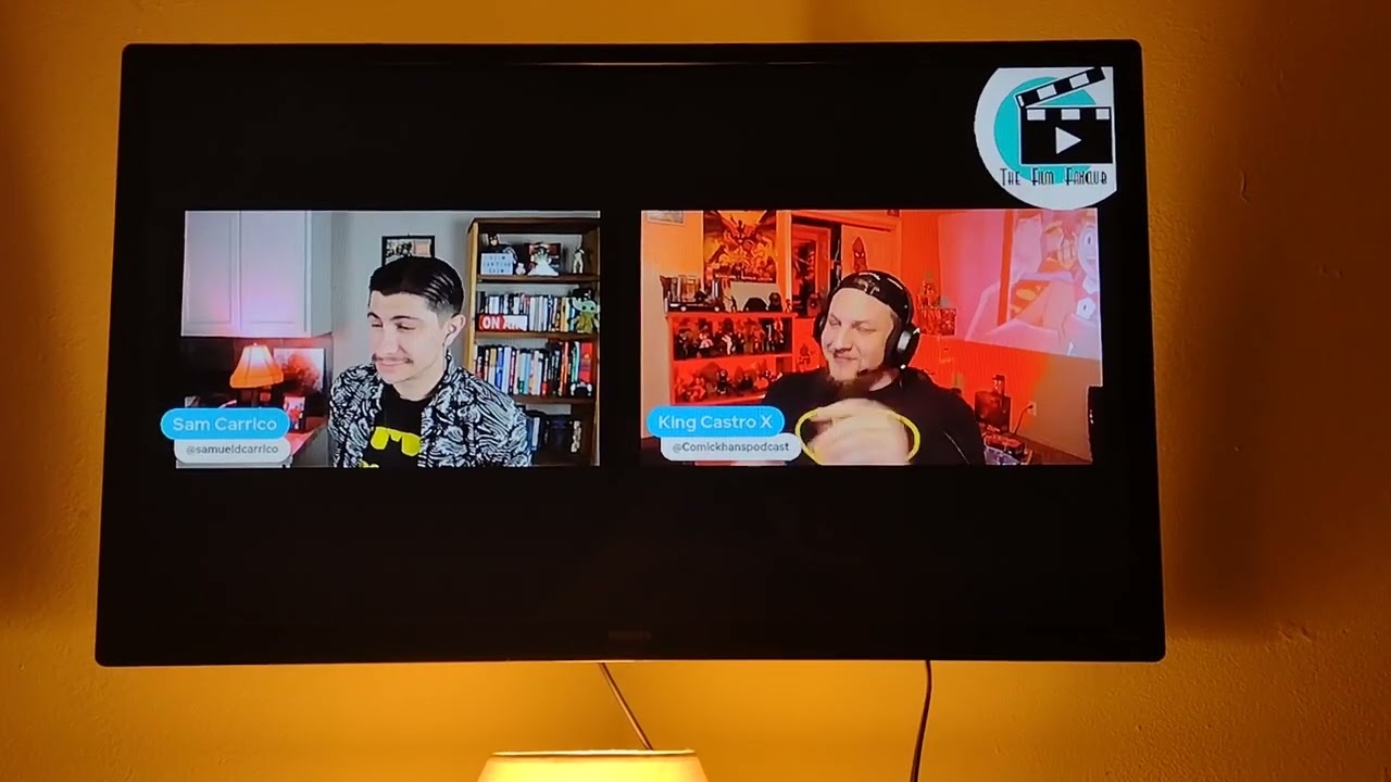 My son King Castro on Film Fanclub with Sam Carrico discussing Flash ....