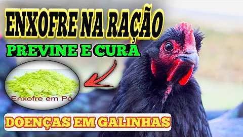 Para que serve enxofre pecuário?