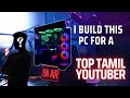 I Built a ₹2.25 LAKH MONSTER PC for a TOP Tamil YouTuber! 😱 (RTX 5070Ti + i9-14900K)