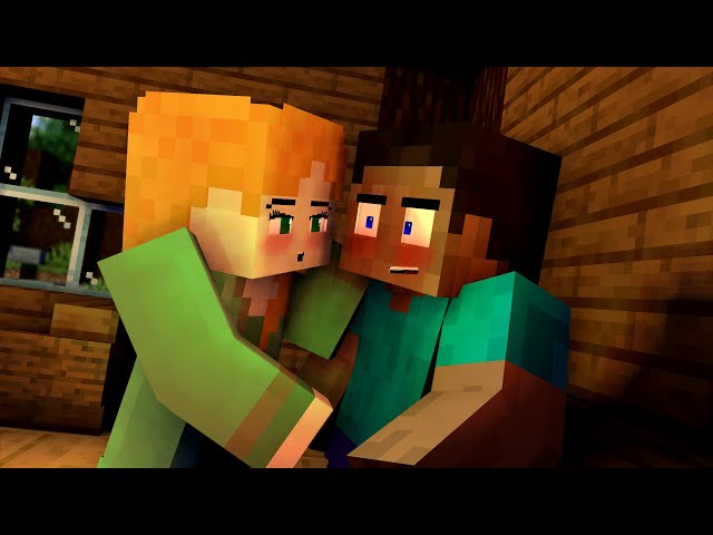 Steve and Alex | Minecraft Animation class=
