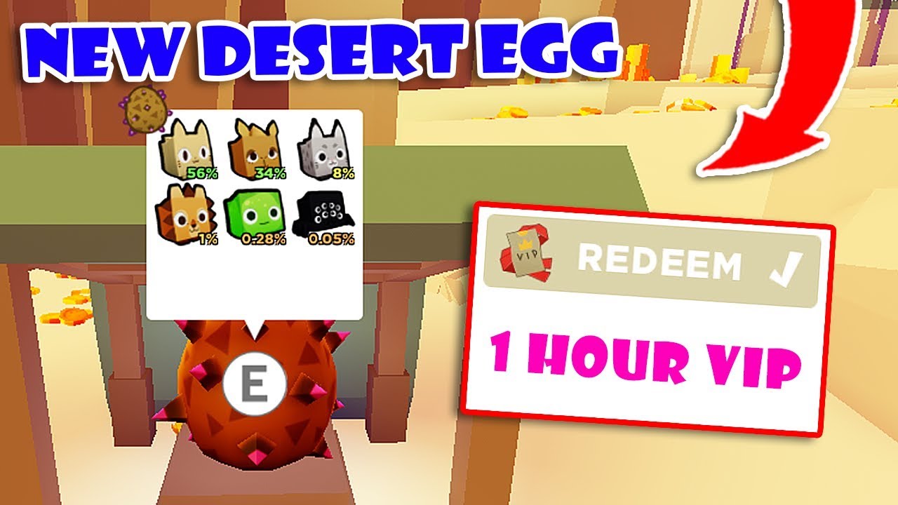 New Desert Area Updatei Got 1 Hour Vip Trying Get New Rarest Pets In Pet Simulator Roblox - how to download auto clicker roblox boxing simulator how