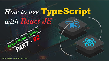 How to use TypeScript with Reactjs (PART - 02) - Crash Course as Project - 2021 in pashto